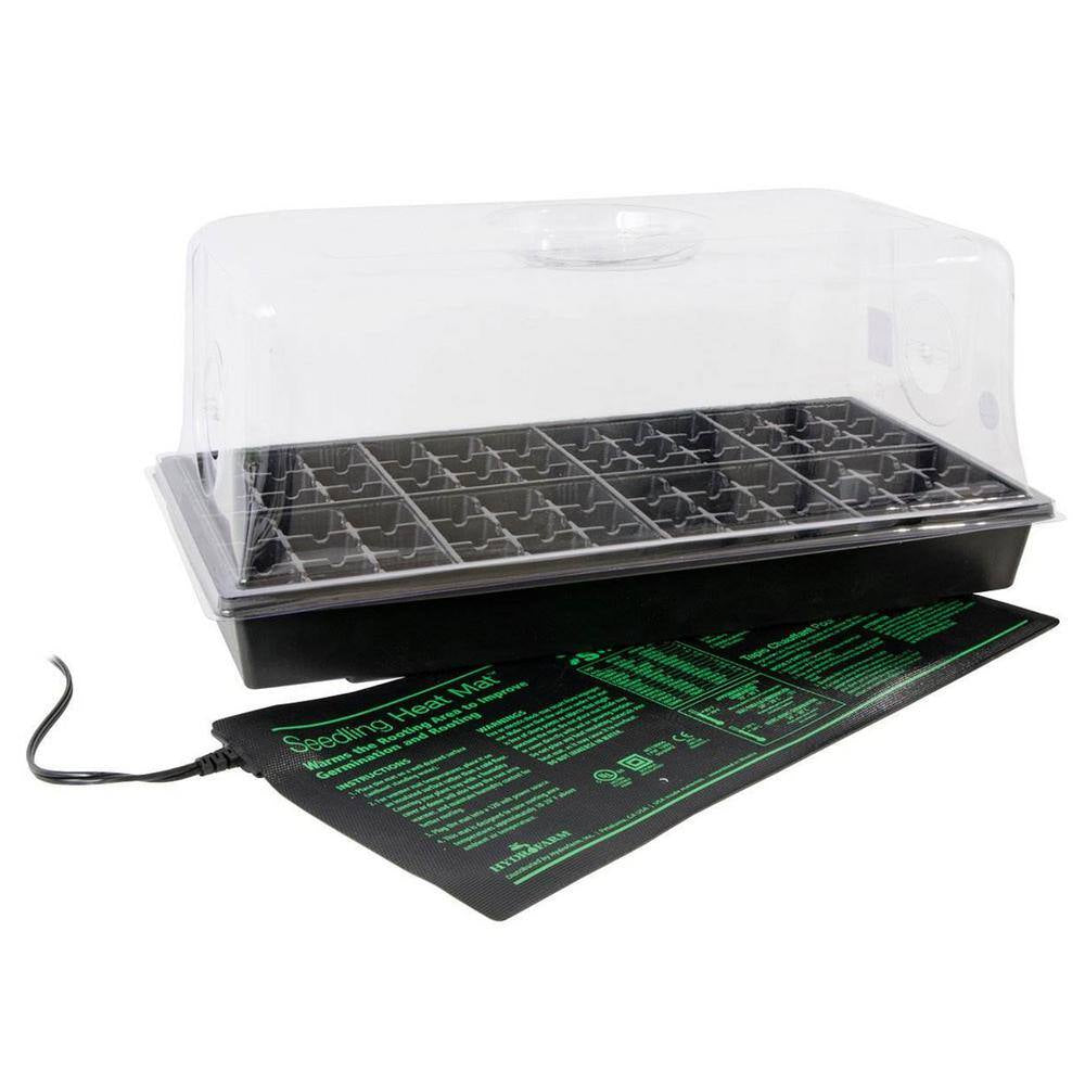 Germination Hot House with Heat Mat Hydroponic Flower Grow (2-Pack)