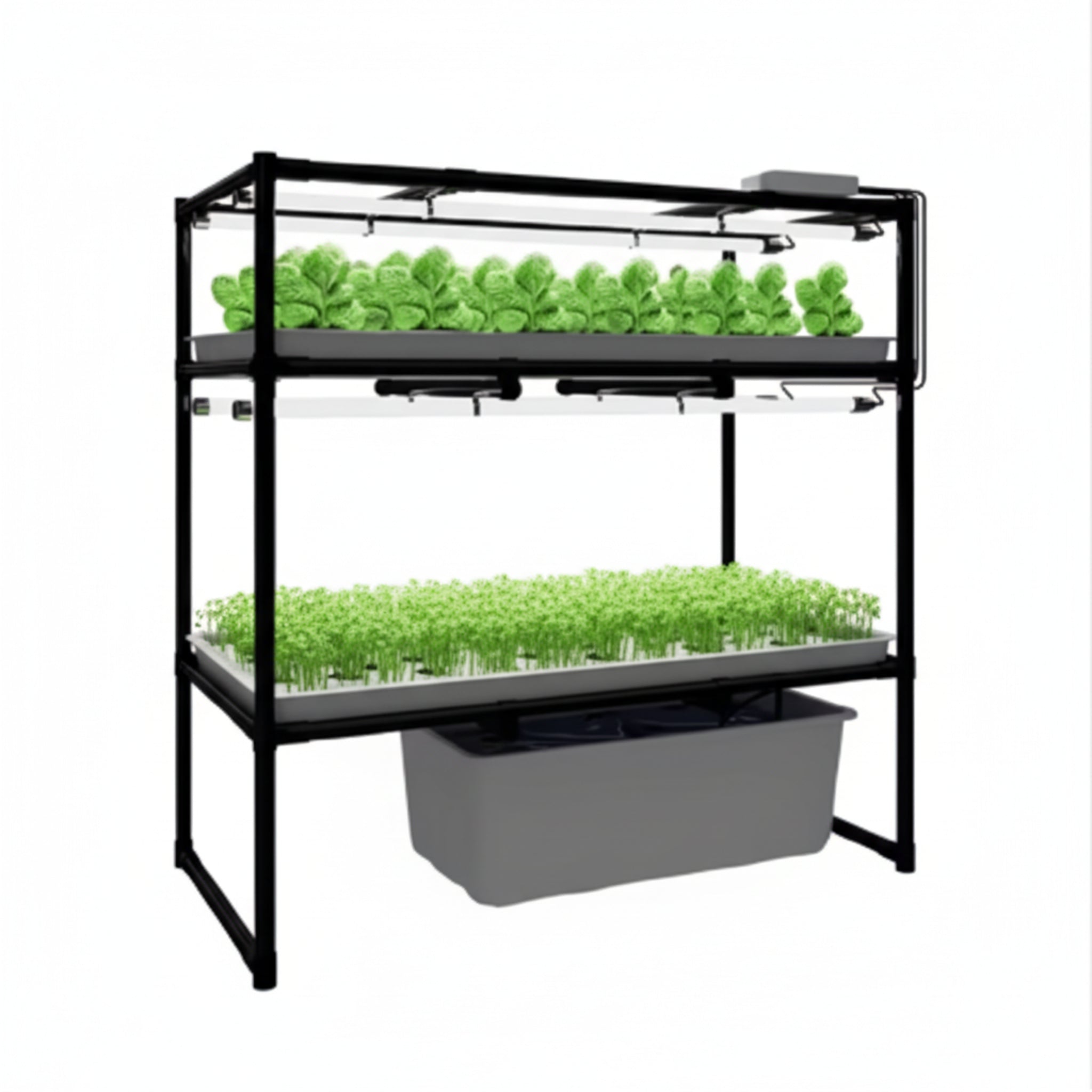 IronBloom ProLine Four-Bay Microgreen Grow Station